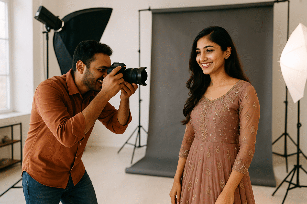 Top Candid Photographer in Jaipur: Inside the Best Fashion Shoot Studio