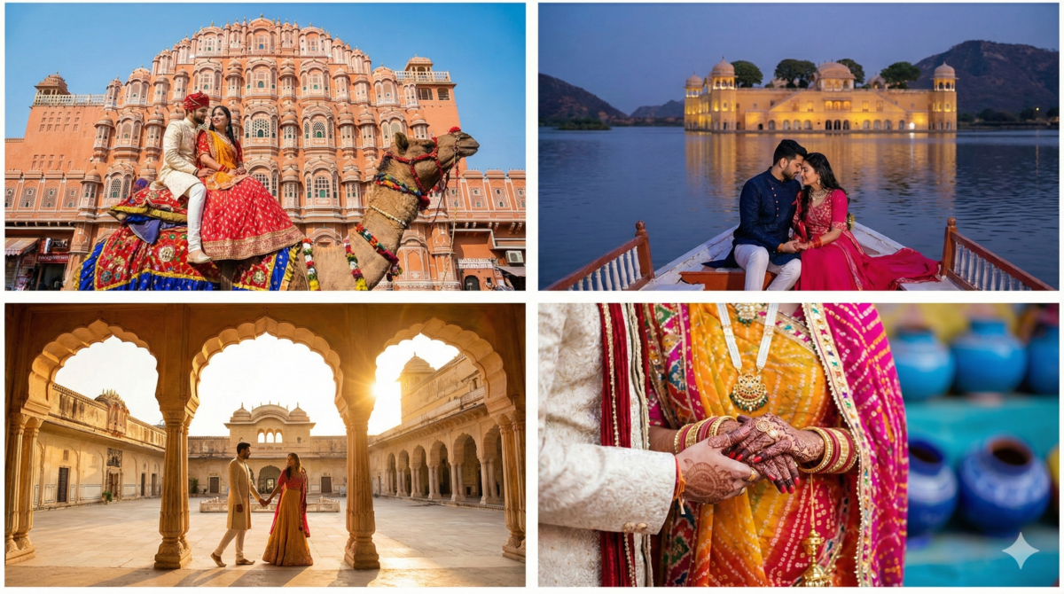 How Couples Plan a Pre Wedding Shoot and Photoshoot in Jaipur