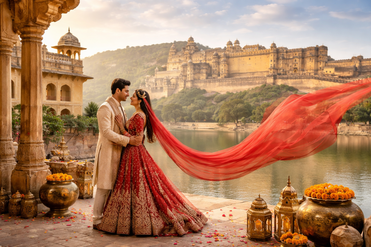 Destination Pre Wedding Shoot in Jaipur