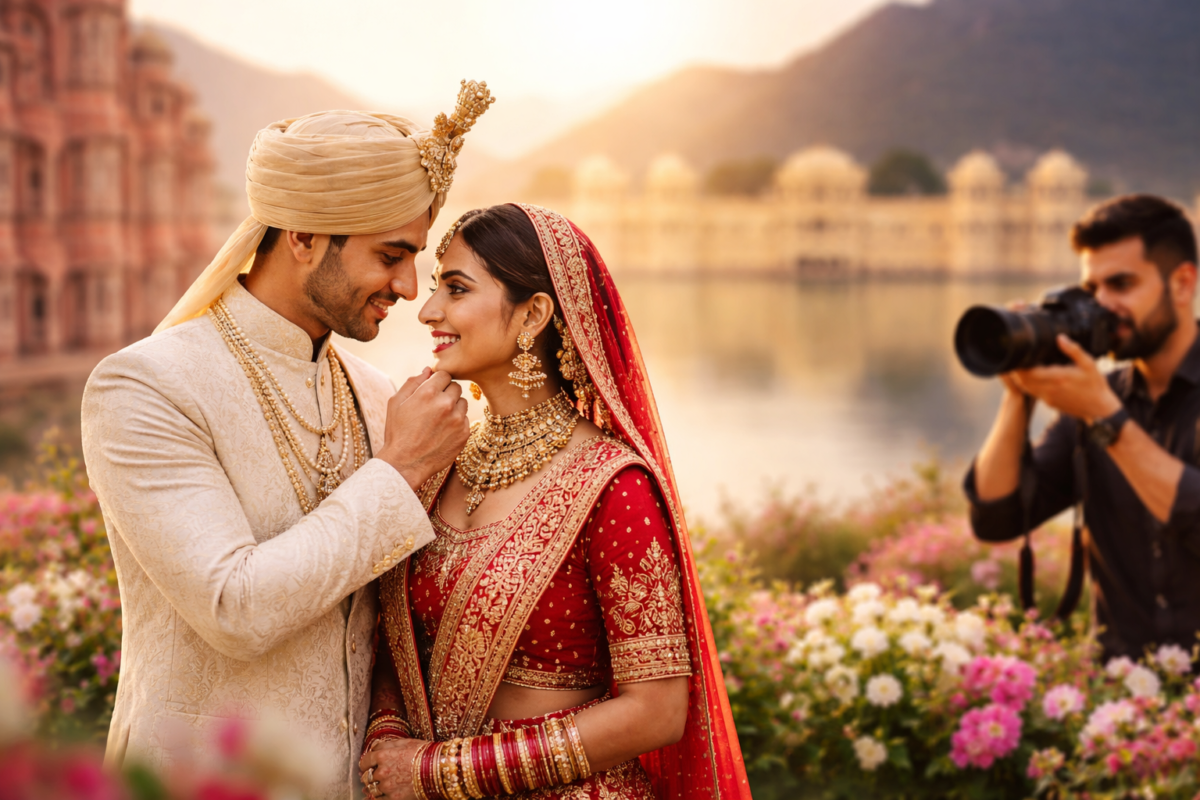 How to Choose a Photographer in Jaipur for a Wedding Photoshoot
