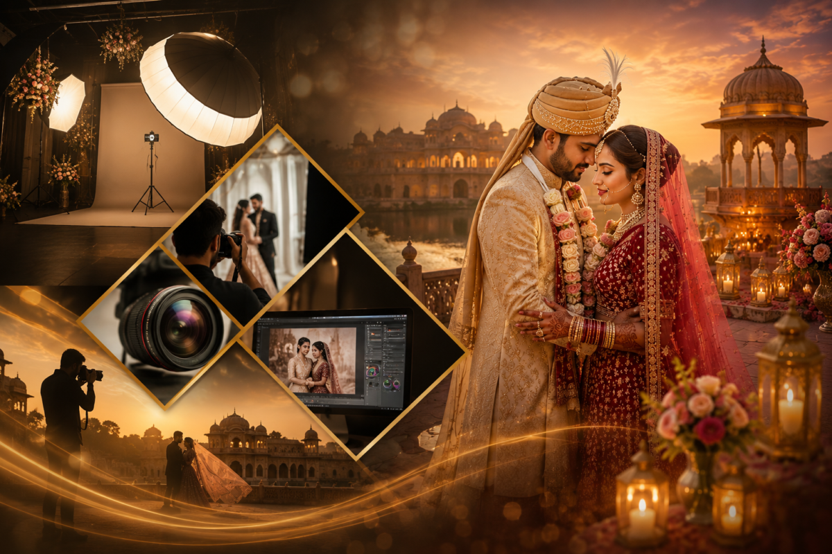 How Wedding Photography Services in Jaipur Improve Studio Shoots