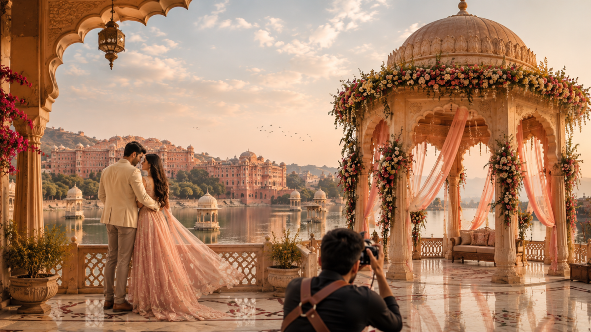 Can the Best Wedding Photographer in Jaipur Handle Both Wedding and Pre-Wedding Candid Shoots