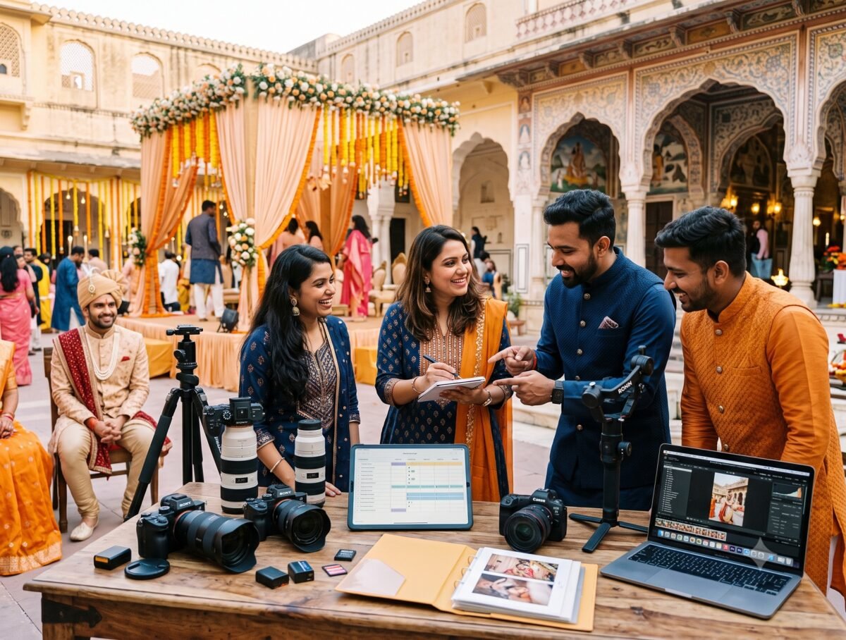 How Do Jaipur Wedding Shoot Experts Plan Complete Wedding Photography Services