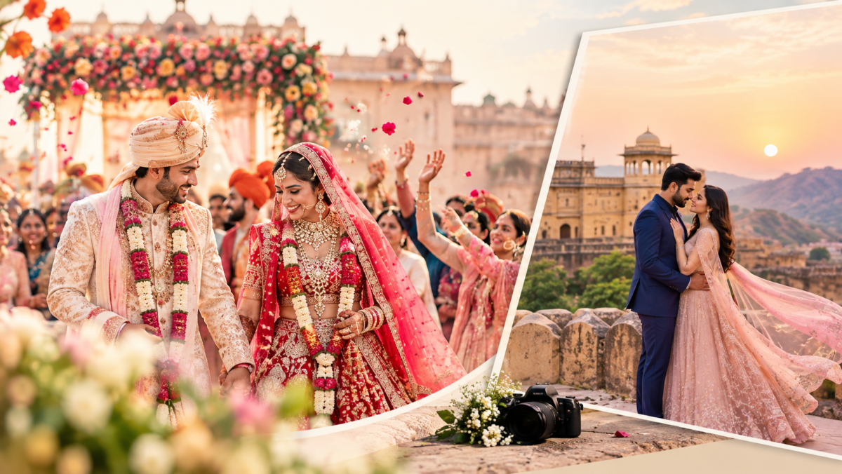 How Much Does Candid Wedding and Pre-Wedding Photography in Jaipur Usually Cost