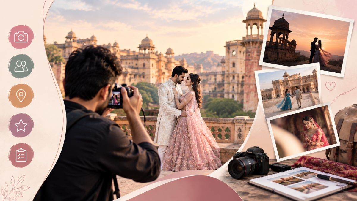 What Should Couples Look for in a Photographer in Jaipur for Pre-Wedding Photography