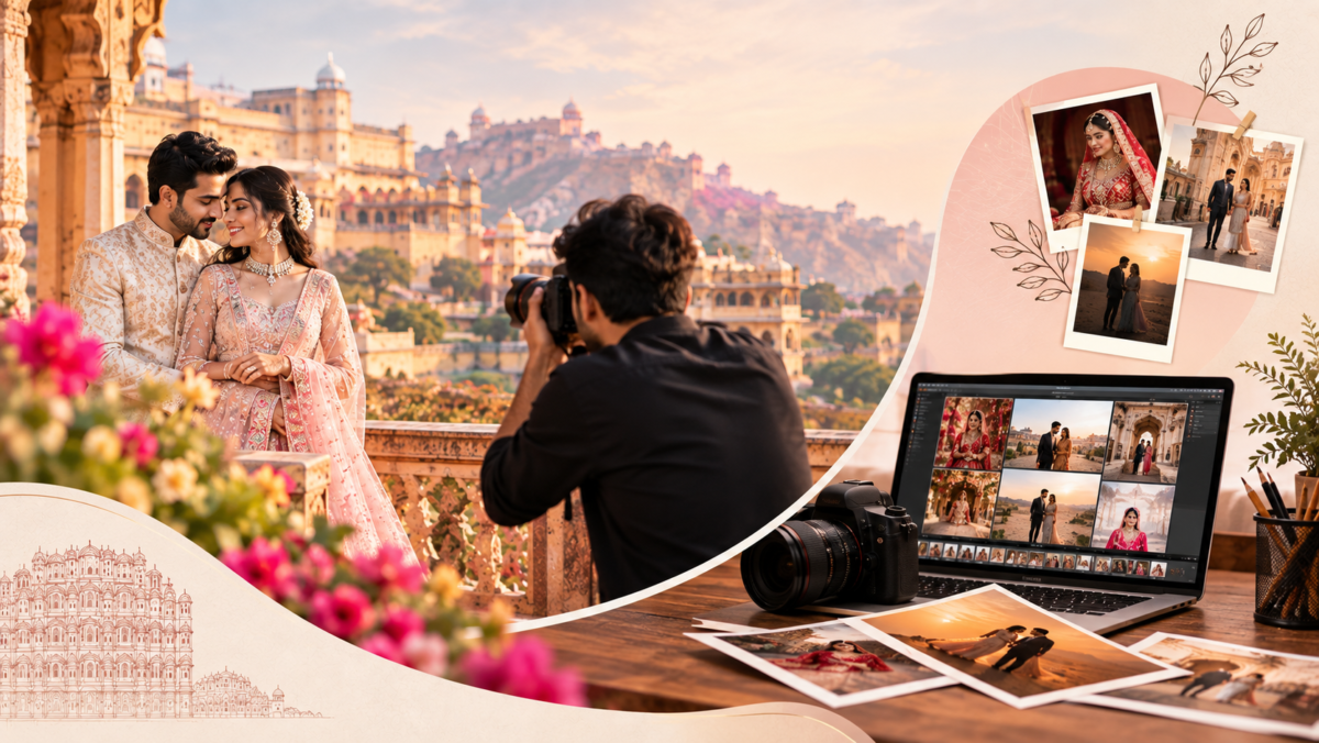 Why Should Couples Book a Wedding Photography Studio in Jaipur Before Their Pre-Wedding Shoot